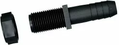 Green Leaf Nozzle Adapter 11/16 inch Thread to 1/2 inch Barb 3838DP - Sprayer Accessories