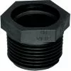 Green Leaf Reducer Bushing 1/2 inch Male Threads w/ 1/4 inch Female Threads RB12-14P - Sprayer Accessories
