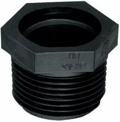 Green Leaf Reducer Bushing 1 1/2 inch Male Threads w/ 1 1/4 inch Female Threads RB112-114P - Sprayer Accessories