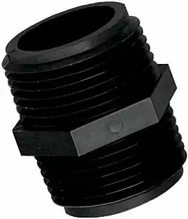 Green Leaf Nipple Male Thread 1 1/4 inch M1140P - Sprayer Accessories