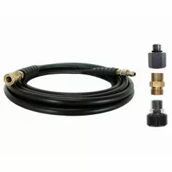 Valley Industries Pressure Washer 25' Hose - 3600 PSI, 3/8" Couplers & Plugs, 5/16" Diameter (PK-85256126-MIT) - Sprayer Accessories