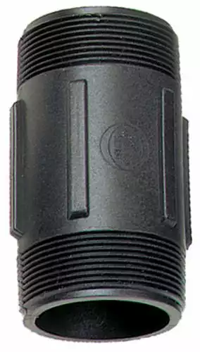 Green Leaf Nipple Poly 1 x 4 Poly Pipe Nipple - RM1004HD - Farm Tools & Hardware - Image 2