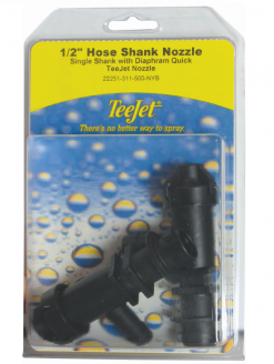 Fimco Tee Jet 1/2 inch Hose Shank Nozzle 22251-311-500-NYB 7771809 - Sprayer Accessories