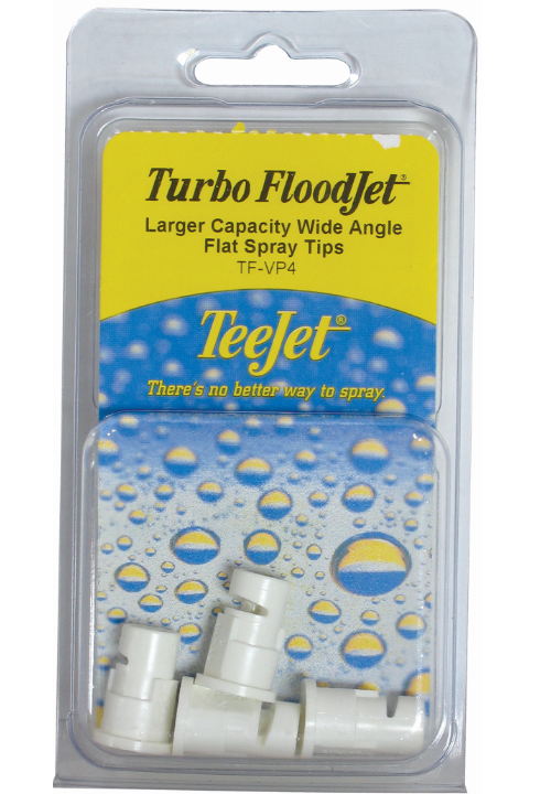 Fimco TeeJet Turbo FloodJet Larger Capacity Wide Angle Flat Spray Tips 7771584 - Sprayer Accessories