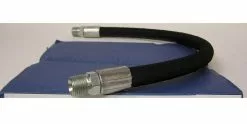 Royal Brass Two Wire Hydraulic Hose Assembly 1/2 inch x 30 inch Male Swivel Ends 1/2 x 30 - Couplings & Fittings