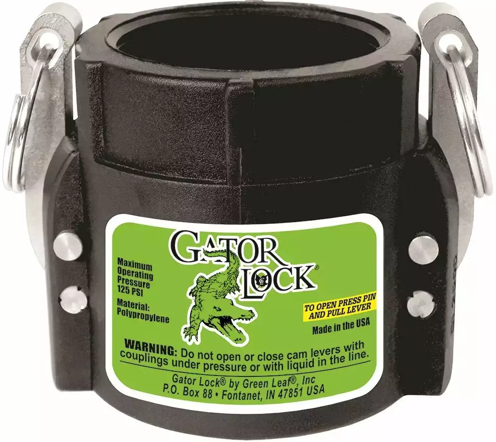 Green Leaf Coupling 3 Inch Fem.Coup-Fem Thread - GLP300D - Farm Tools & Hardware - Image 3