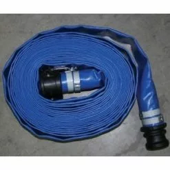 Jason Industrial Hose Discharge 1-1/2 Inch Coupled 50 Foot - 4502-1500-050C - Hoses