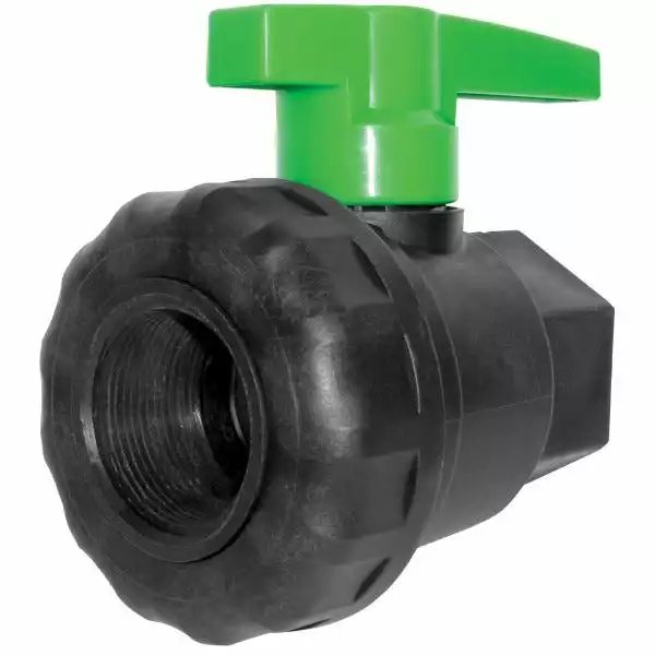 Green Leaf 1 1/4 inch Single Union Ball Valve SU125E - Sprayer Accessories - Image 2