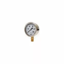 Valley Industries 2.5 inch Pressure Gauge Liquid Filled 100 PSI CS-2141GXB100 - Sprayer Accessories