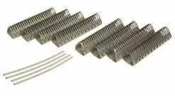 Clipper 4 Inch Number4-1/2 Clipper Wire Hooks with Connecting Pin Rectangular High Tensile - 25047059 - Baler Belting