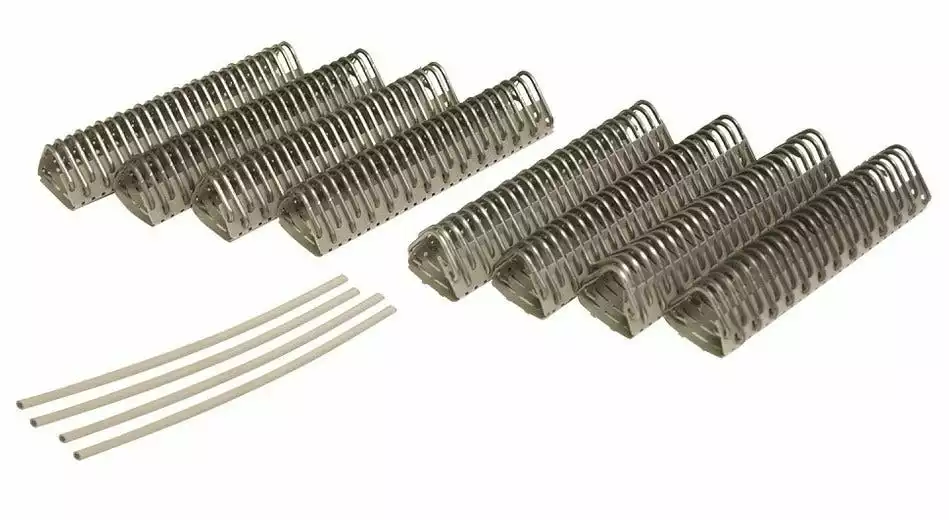 Clipper 4 Inch Number4-1/2 Clipper Wire Hooks with Connecting Pin Rectangular High Tensile - 25047059 - Baler Belting