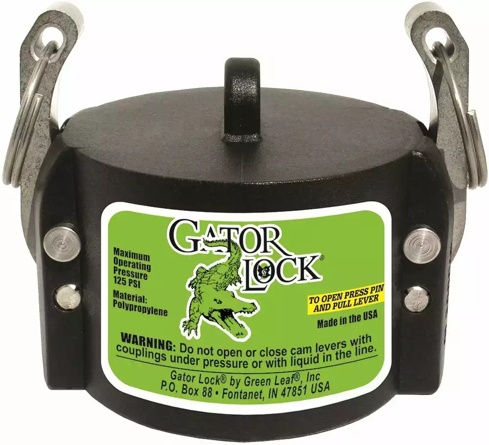 Green Leaf Coupling 3 Inch Cap For Mal. Adapt - GLP300CAP - Farm Tools & Hardware - Image 2