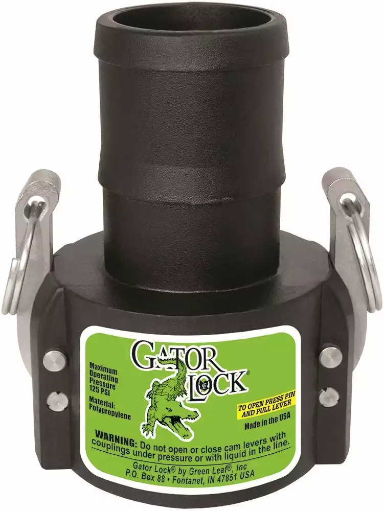 Green Leaf Coupling 3 Inch Fem.Coup-Hose Shank - GLP300C - Farm Tools & Hardware - Image 2