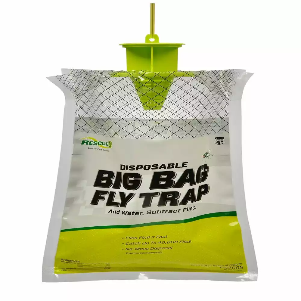 Rescue Big Bag Disposable Fly Trap BFTD DB12 - Bug & Pest Control
