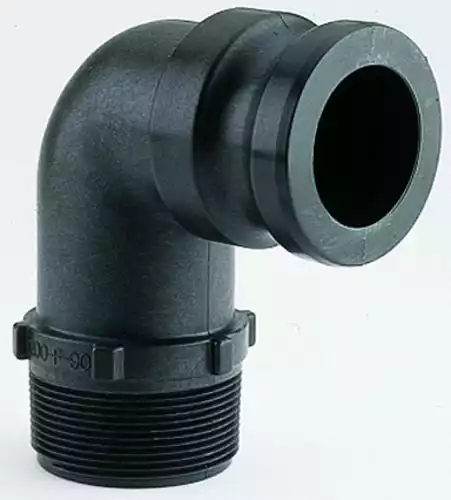 Green Leaf Coupling 90 Male Adapt 1 1/2 Male Thread - GLP150FL - Farm Tools & Hardware - Image 3