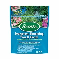 Scotts Evergreen, Flowering Tree & Shrub Continuous Release Plant Food, 3 lbs. - 1009101 - Fertilizers