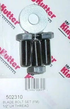 King Kutter Finish Mower Blade Bolts 502310 - Parts & Repair
