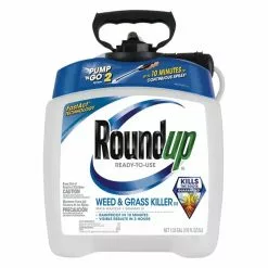 Roundup Ready-To-Use Weed & Grass Killer III with Pump 'N Go 2 Sprayer, 1.33 Gallons - 5100114 - Herbicides
