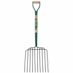 Truper Trupro Manure Fork with D Handle - 30330 - Farm Tools & Hardware