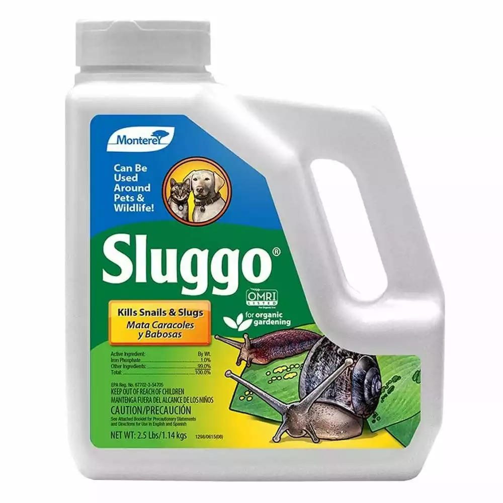 Monterey L&G Monterey Sluggo Snail and Slug Killer, 2.5 lbs. - LG6500 - Fungicides