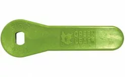 Green Leaf Handle Rep. 1.5 Inch Poly Ball Valve - V 20153 - Farm Tools & Hardware